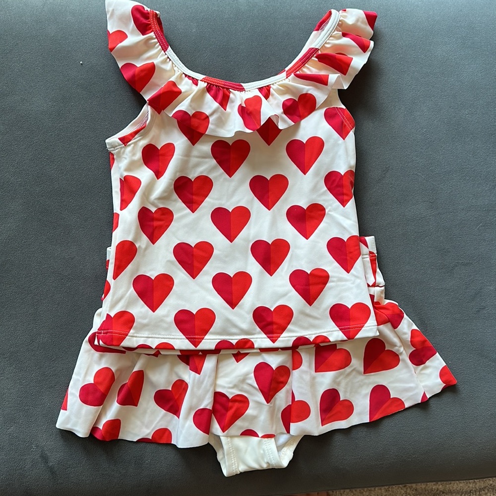 Girls Two Piece Bathing suit.